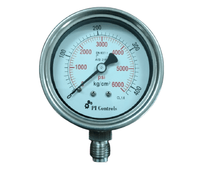 Level-ALL SS SOLID FRONT PRESSURE GAUGE